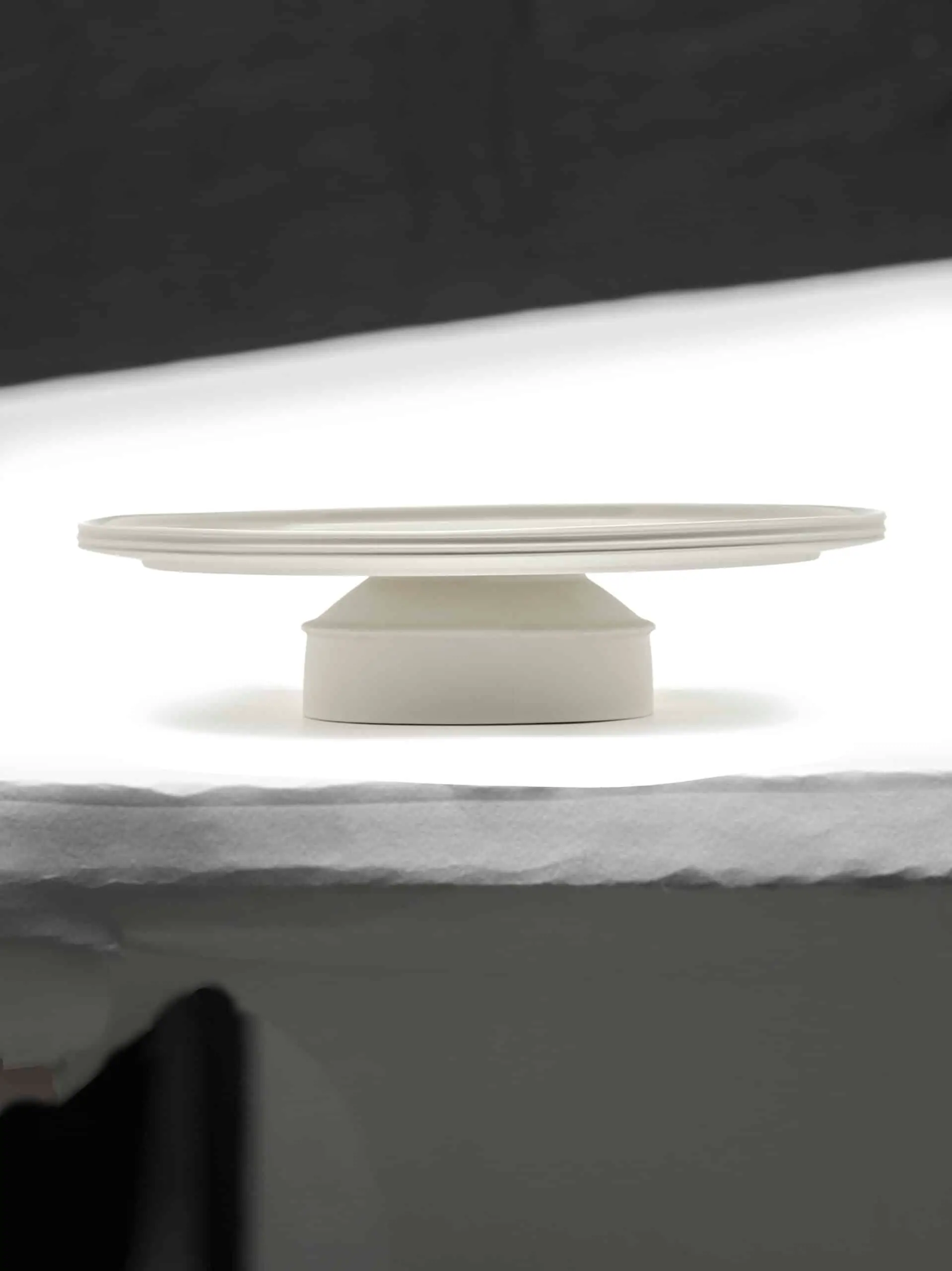 Gebakschaal alabaster dune