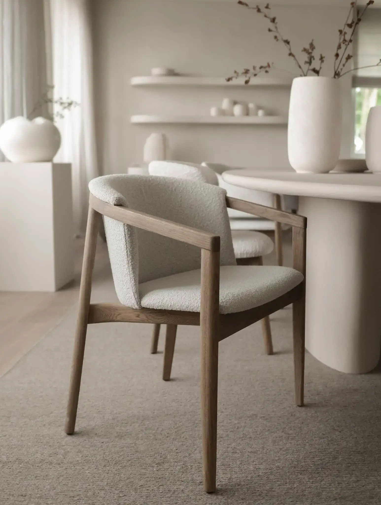 Eetkamerstoel Loft - met armleuning