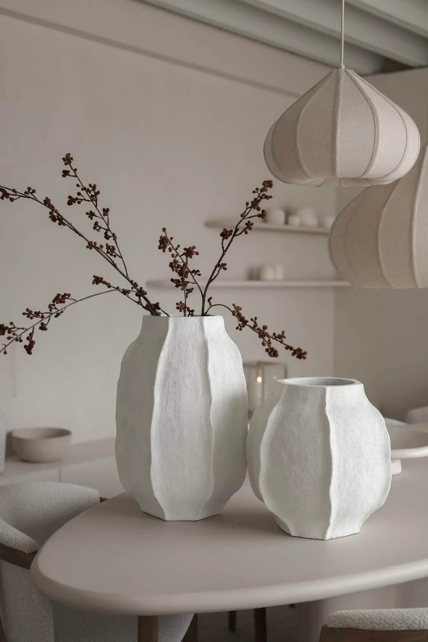 Plum Blossoms Spray 110cm